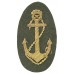 Нарукавный знак офицеров строевого состава морской пехоты ВМФ СССР, обр.1943 г.